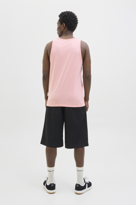Jack & Jones jcosago small logo slub tank top